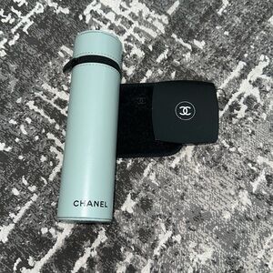 CHANEL BRUSH HOLDER AND MIRROR